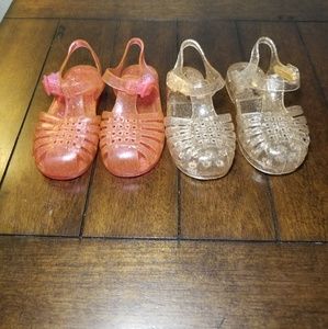 Cat & Jack Jelly Shoes Bundle